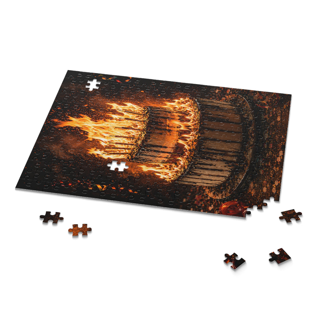 Burnt Wishes, The Birthday Cake Puzzle — 120/252/500-Piece Jigsaw