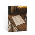 Knowing / The list begins with groceries. It ends with a love story. / Greeting Card