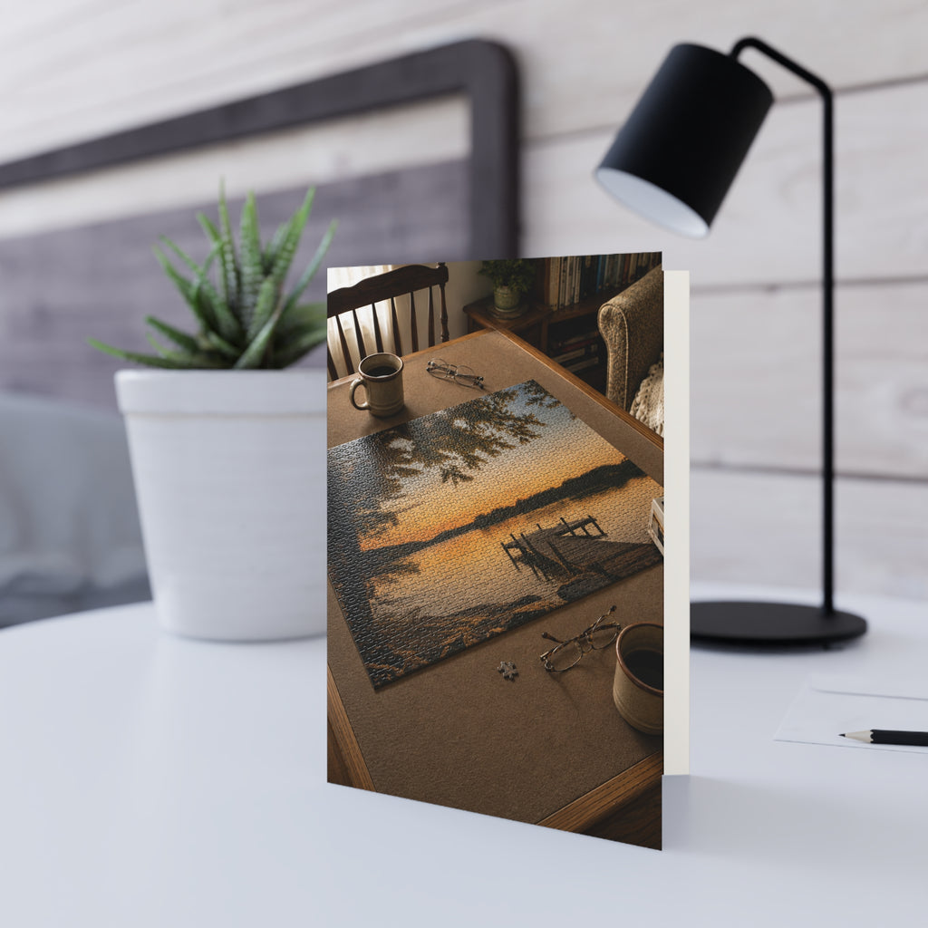 Tomorrow / the quiet confidence of two people who simply assume there will be another morning, another coffee, another afternoon together. / Greeting Card