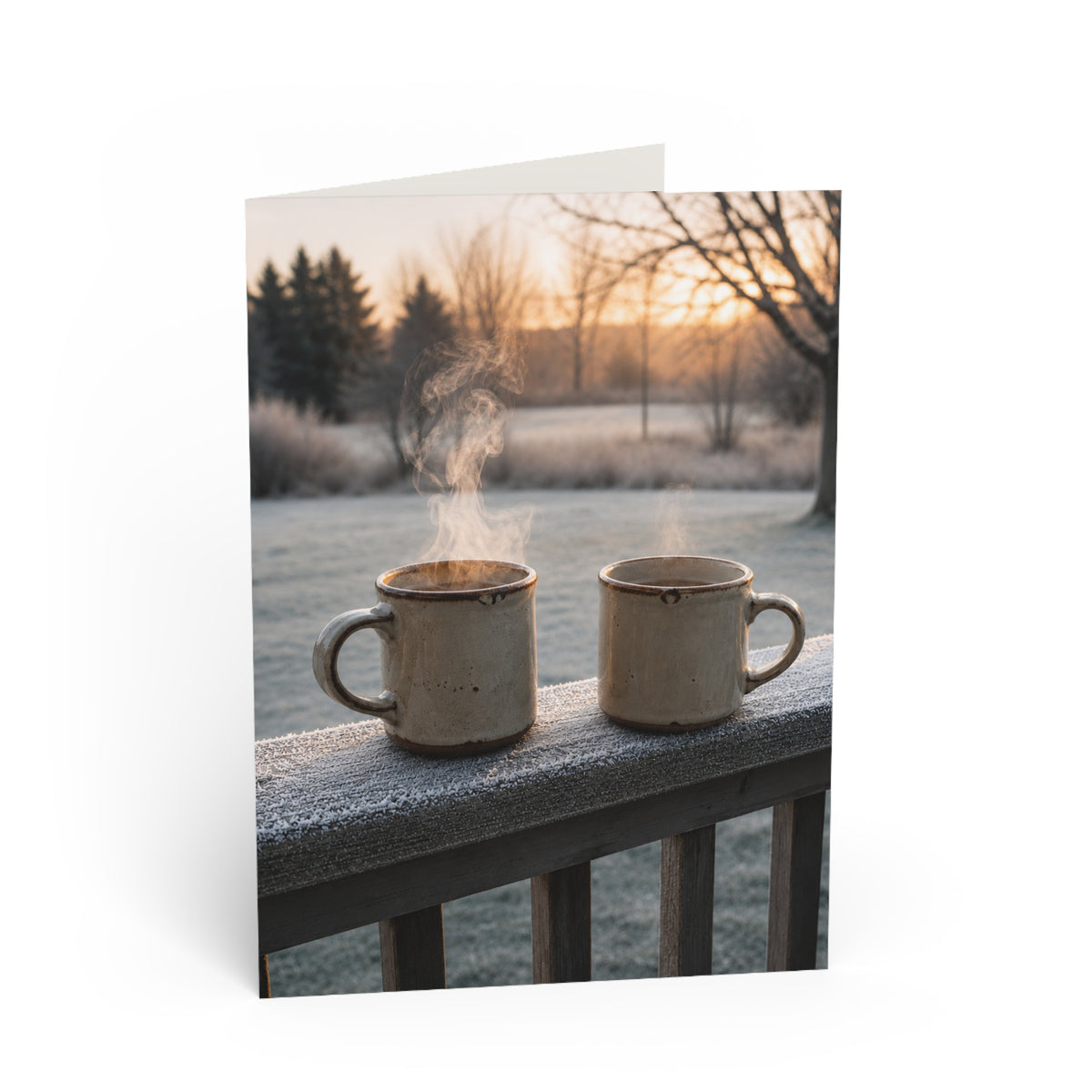 Together / One day it becomes thousands of mornings, and somewhere along the way those mornings become a life. / Greeting Card