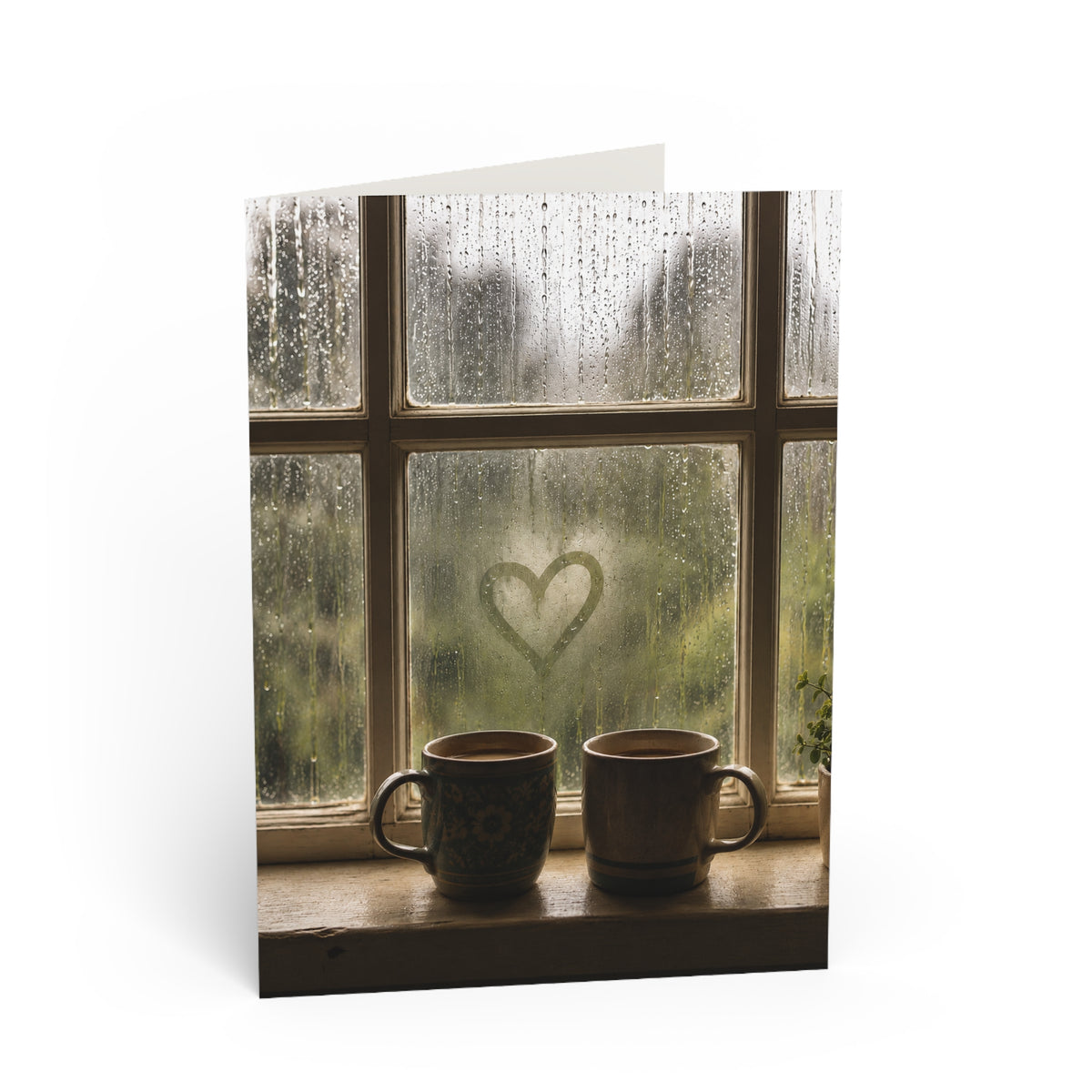 Rituals / It isn't really about rain. It's about two people who have watched a lot of storms from the same window. / Greeting Card