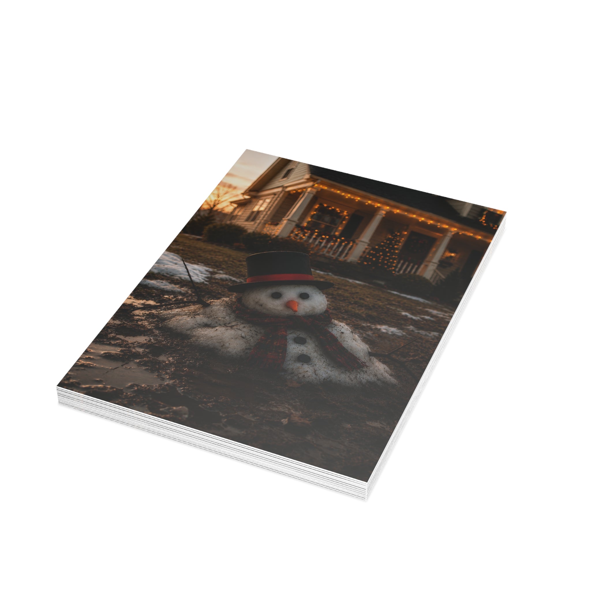 Snowman Postcard Bundles (envelopes included)