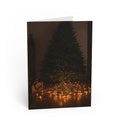 Unraveled. There's a nice irony to it. The lights are literally tangled, but the person who tried to untangle them has become the one who's unraveled. Christmas Tree Lights Greeting Card — Cozy Minimal Holiday Card