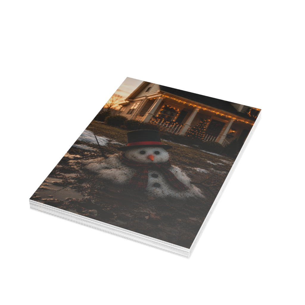 Snowman Postcard Bundles (envelopes included)