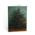 Afterglow / The tree doesn't stop being beautiful just because Christmas is over. Its branches sag a little. The needles collect on the floor. For a few quiet days, it simply stands there, holding the last echoes of the season. / Holiday Greeting Card