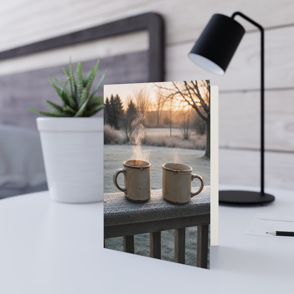 Together / One day it becomes thousands of mornings, and somewhere along the way those mornings become a life. / Greeting Card